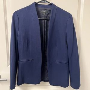 JCrew 365 Navy Blue Going Out Blazer Size 4